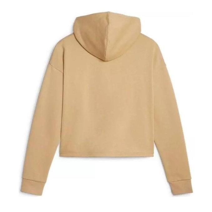Puma Ess Logo Kadın Bej Sweatshirt