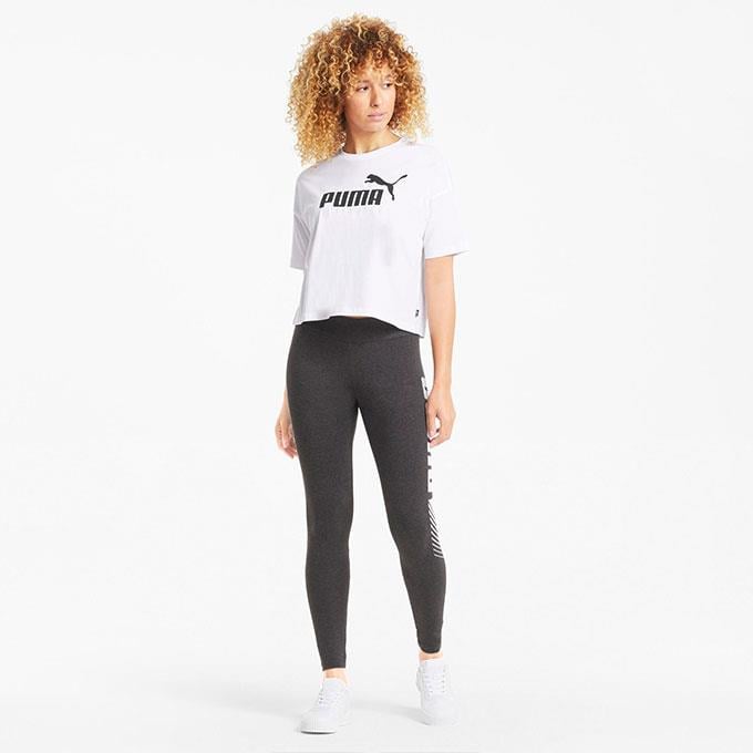 Puma Ess Logo Kadın Puma White T-Shirt