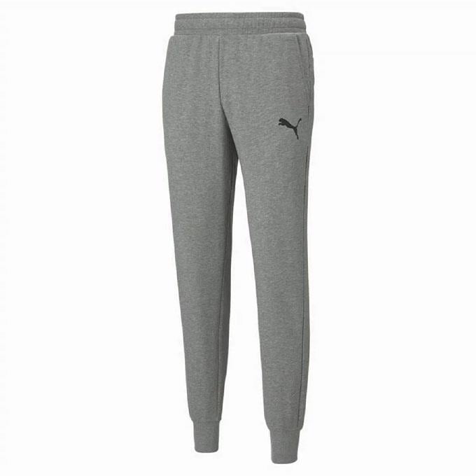Puma Ess Logo Tr Cl Erkek Medium Gray Heather-Cat Eşofman Altı