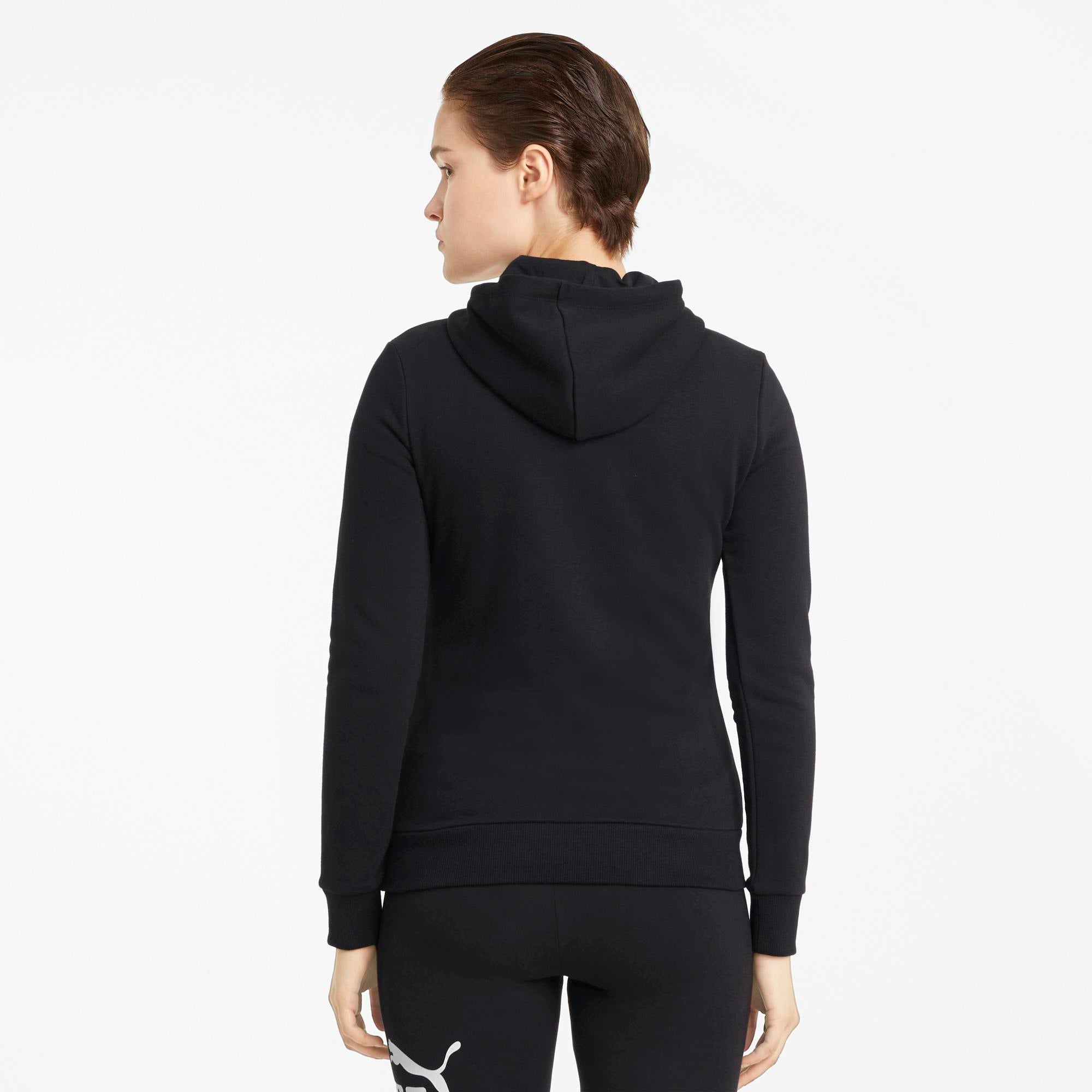 Puma Ess Logo Tr Kadın Puma Black Sweatshirt