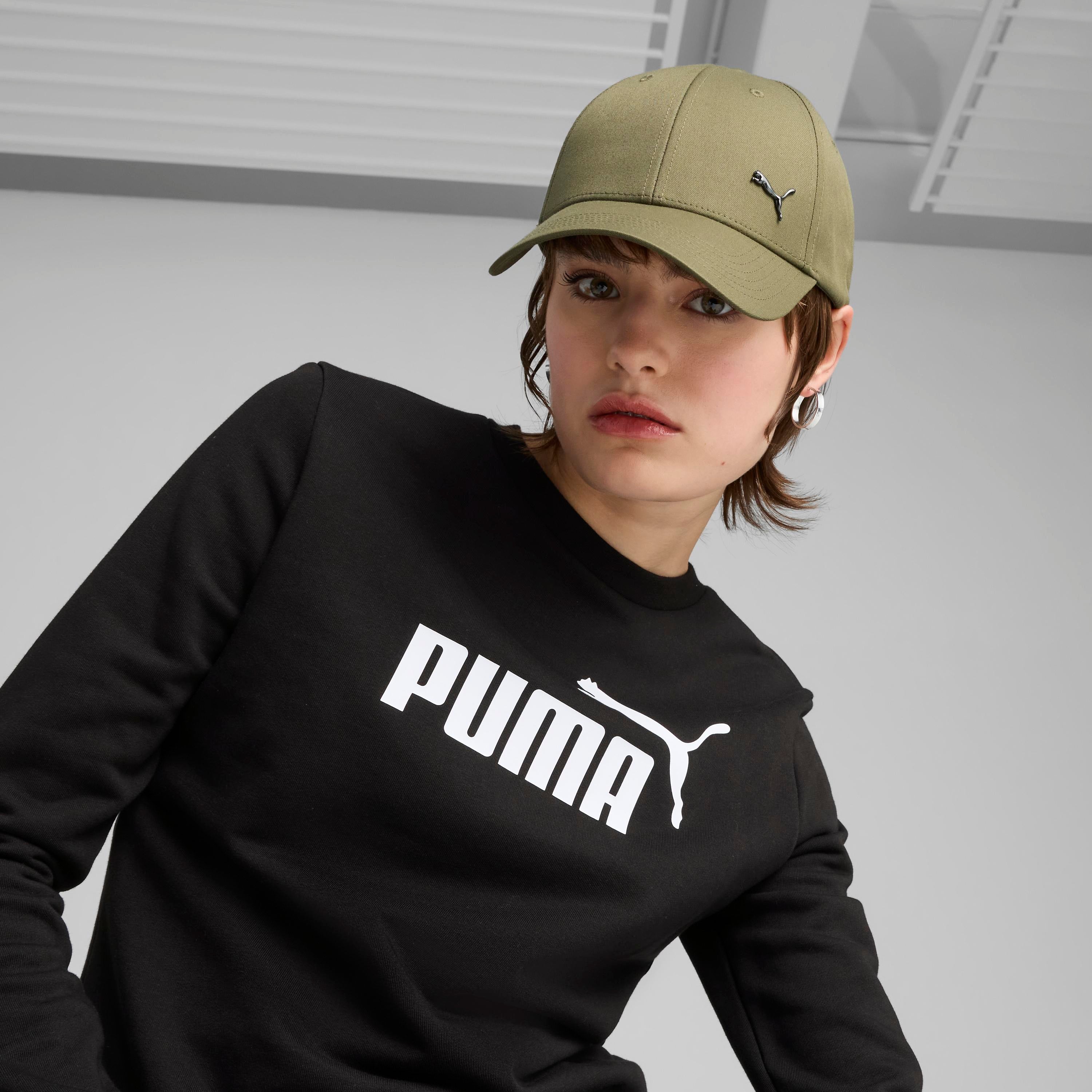 Puma Ess Metal Cat Bb Cap Unisex Yeşil Şapka