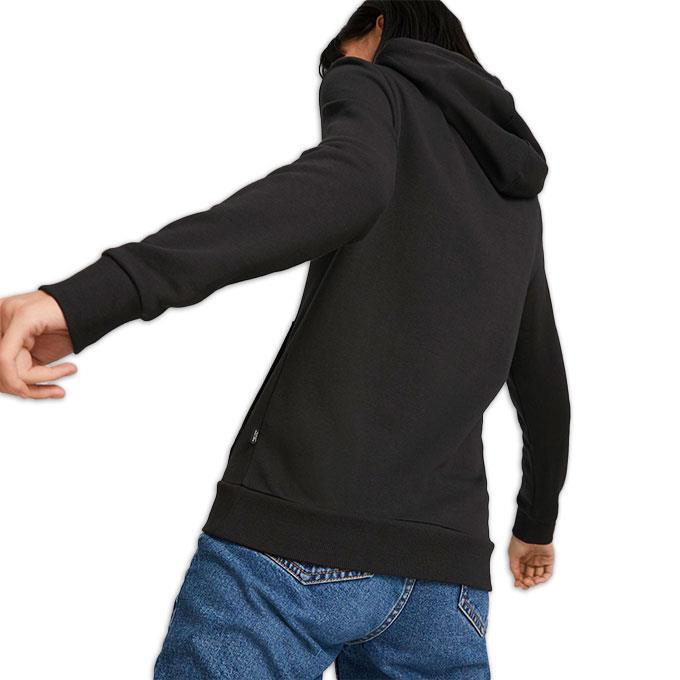 Puma Ess+ Metallic Logo Kadın Siyah Sweatshirt