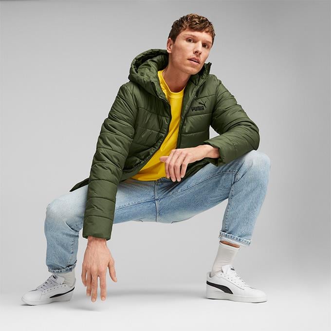 Puma Essentials Padded  Haki Erkek Mont