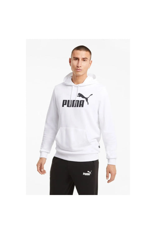 Puma Essentials Big Logo Erkek Sweatshirt - Beyaz