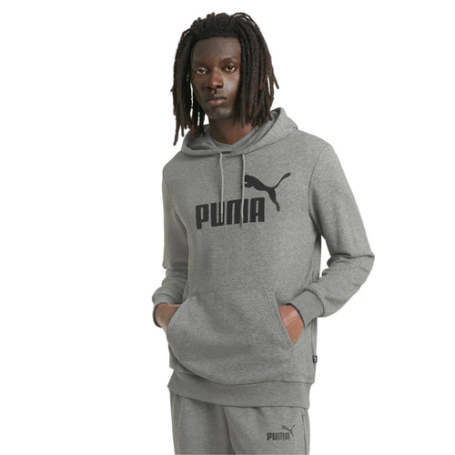 Puma Essentials Big Logo Erkek Sweatshirt - Gri