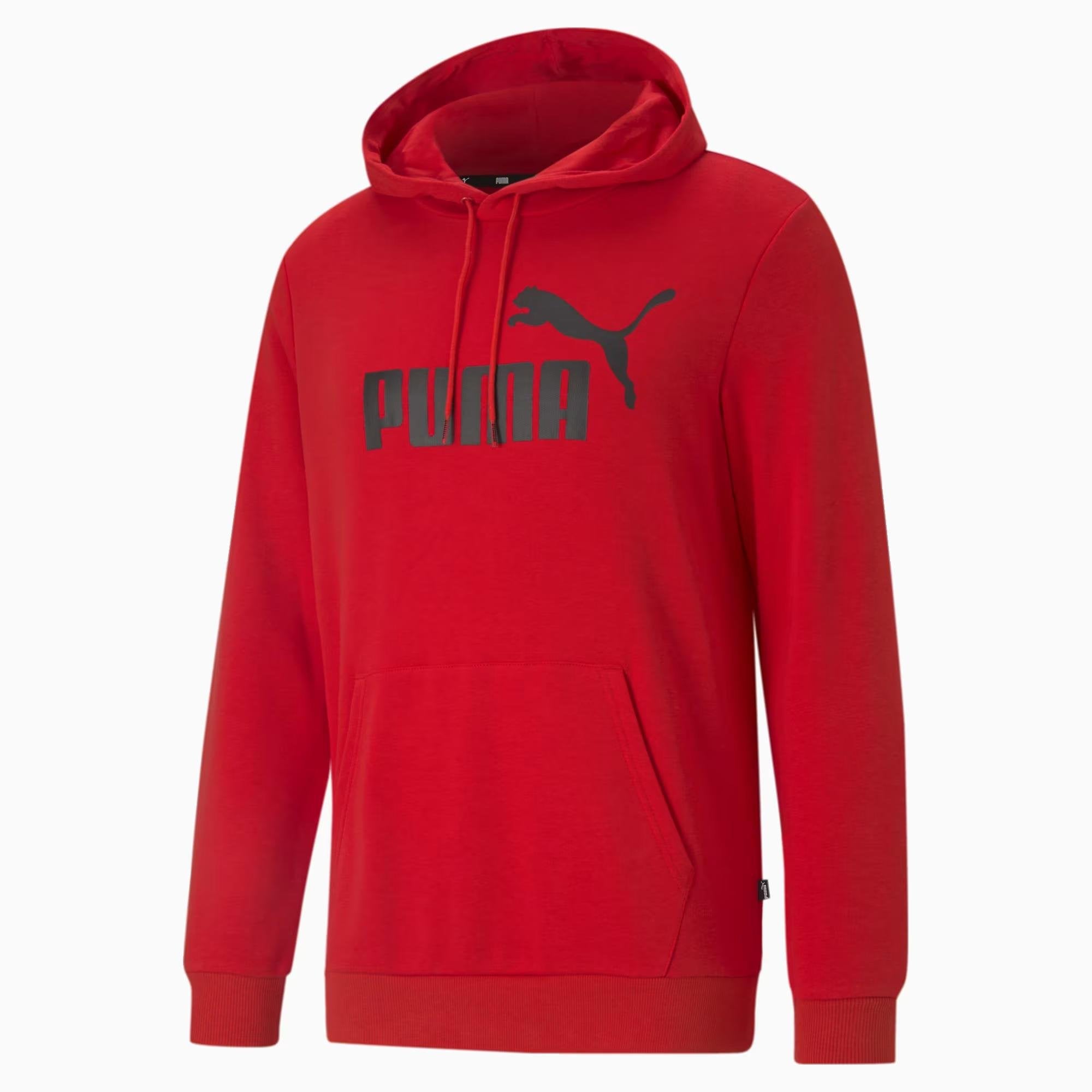 Puma Essentials Big Logo Erkek Sweatshirt - Kırmızı