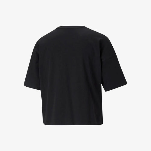 Puma Essentials Logo Kadın T-Shirt - Siyah