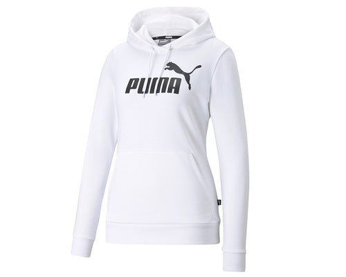 Puma Essentials Logo Training Kadın Sweatshirt - Beyaz