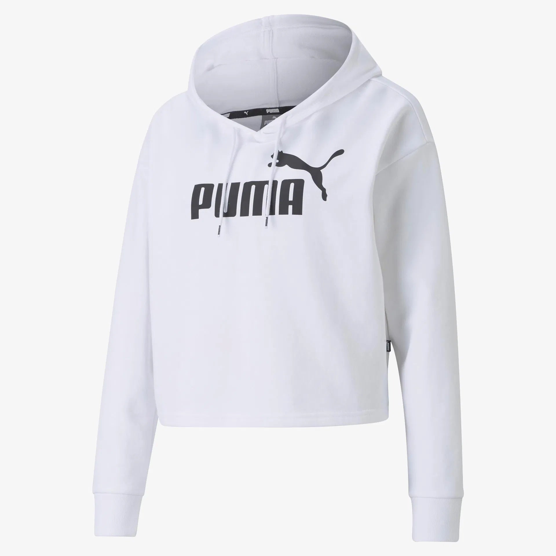Puma Essentials Logo Training Kadın Sweatshirt - Beyaz