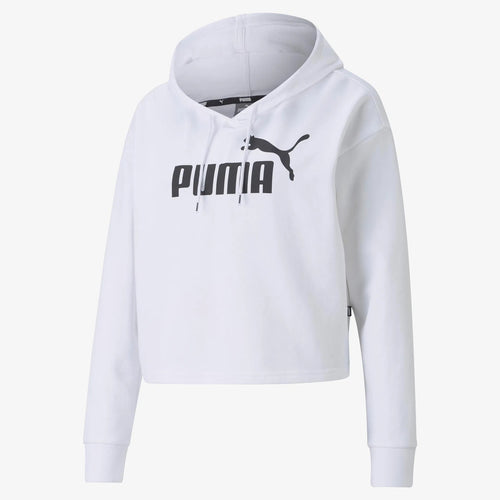 Puma Essentials Logo Training Kadın Sweatshirt - Beyaz