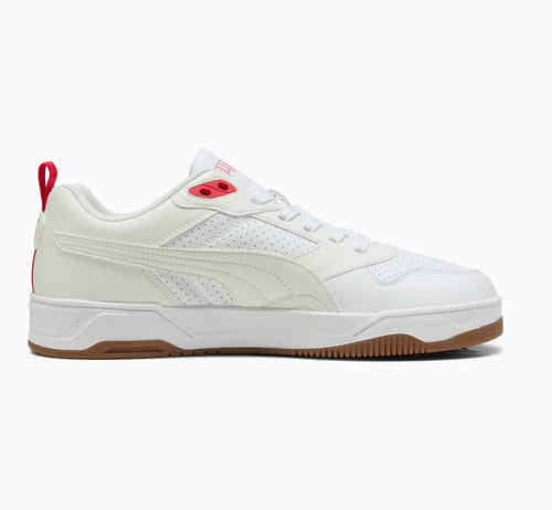 Puma Ferrari RBD Drive Low Erkek Sneaker - Beyaz-Kırmızı