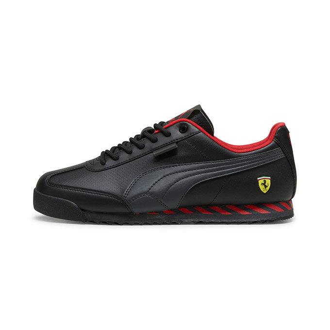 Puma Ferrari Roma Via Unisex Puma Black-Flat Dark Gray Sneaker