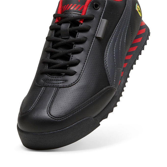 Puma Ferrari Roma Via Unisex Puma Black-Flat Dark Gray Sneaker