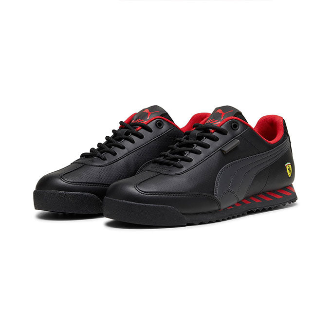 Puma Ferrari Roma Via Unisex Puma Black-Flat Dark Gray Sneaker