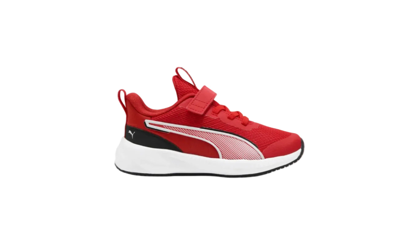Puma Flyer 3 AC+PS Unisex Çocuk Sneaker - Kırmızı