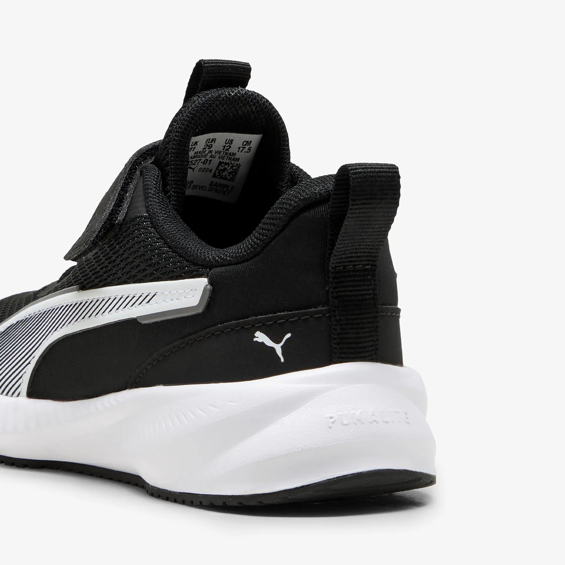 Puma Flyer 3 AC+PS Unisex Çocuk Sneaker - Siyah