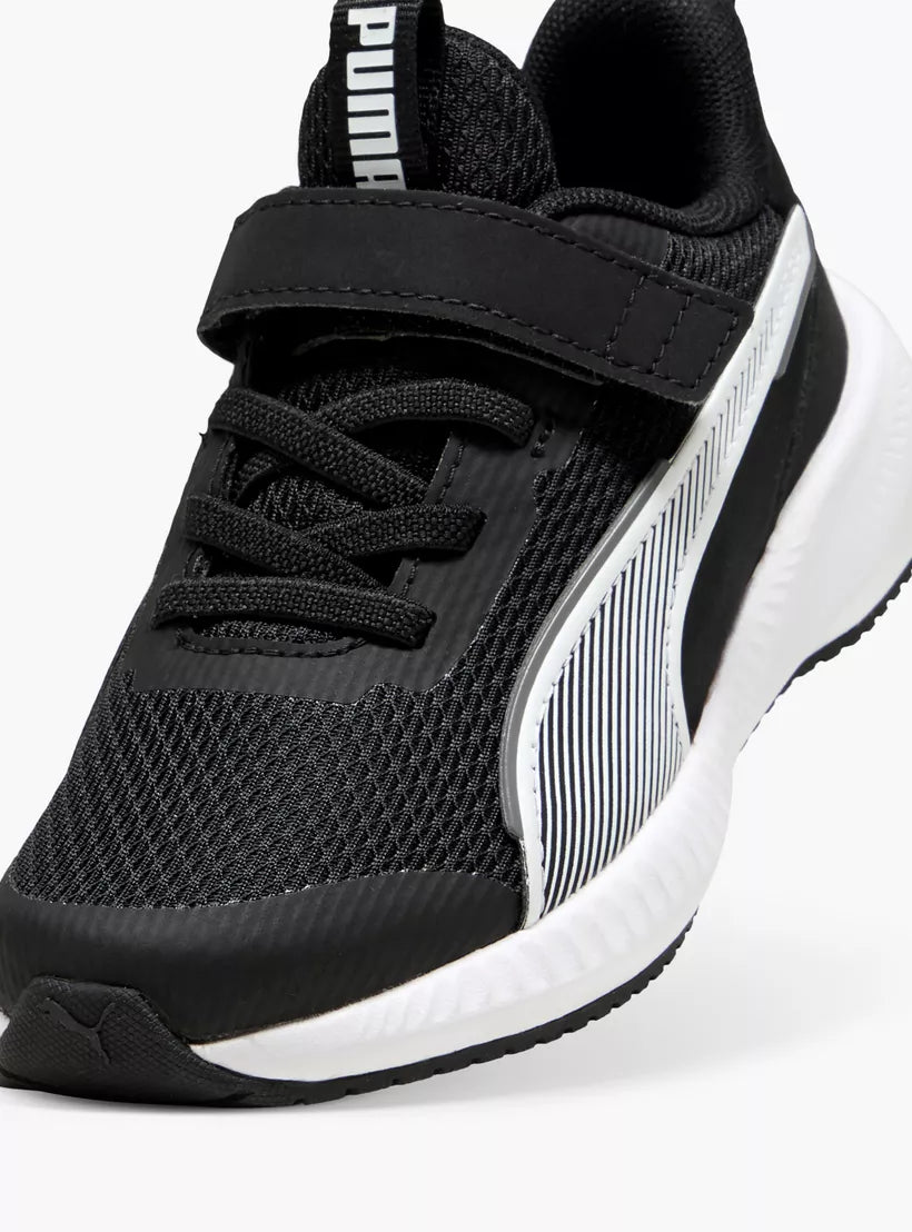 Puma Flyer 3 AC+PS Unisex Çocuk Sneaker - Siyah