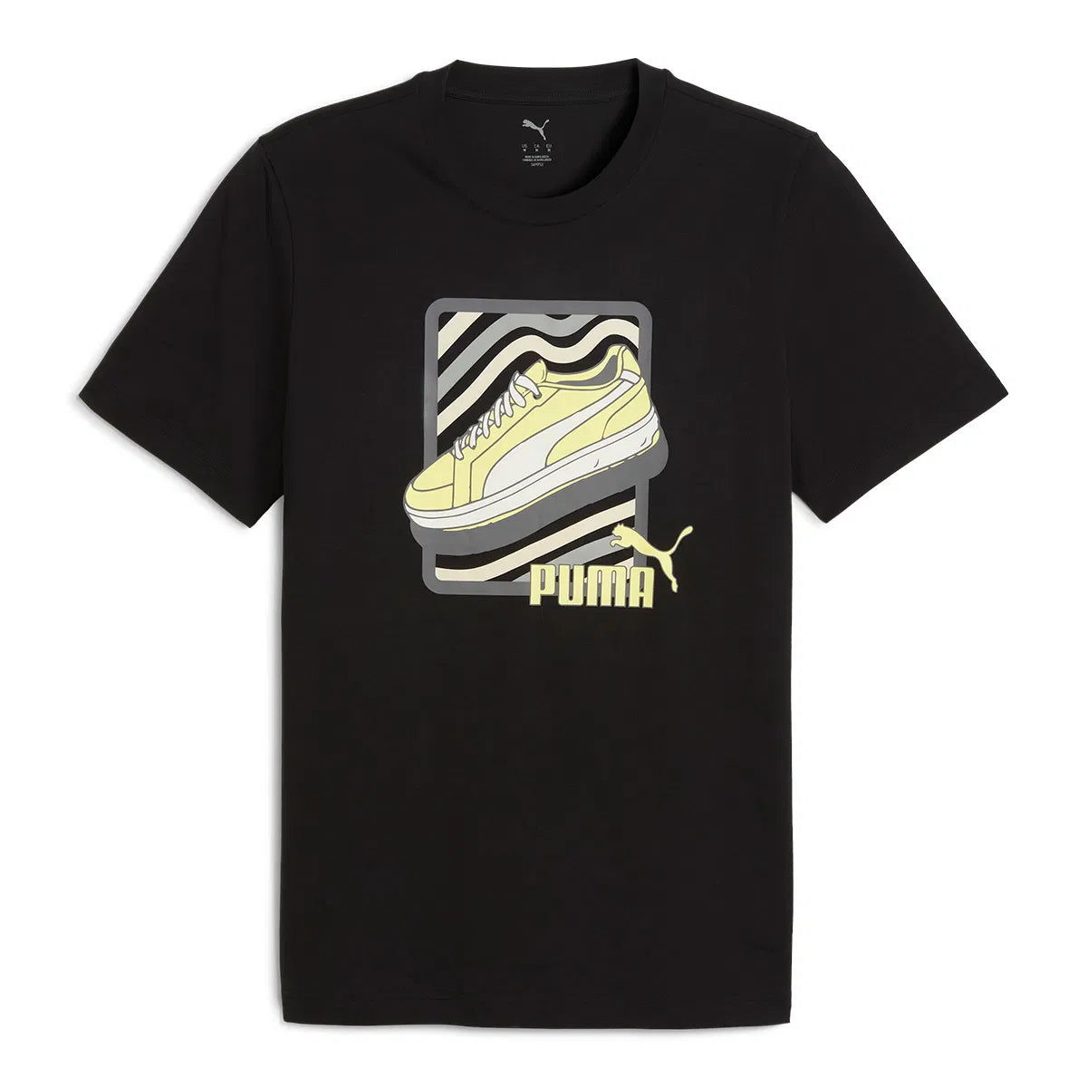 Puma Graphic Siyah Erkek T-Shirt