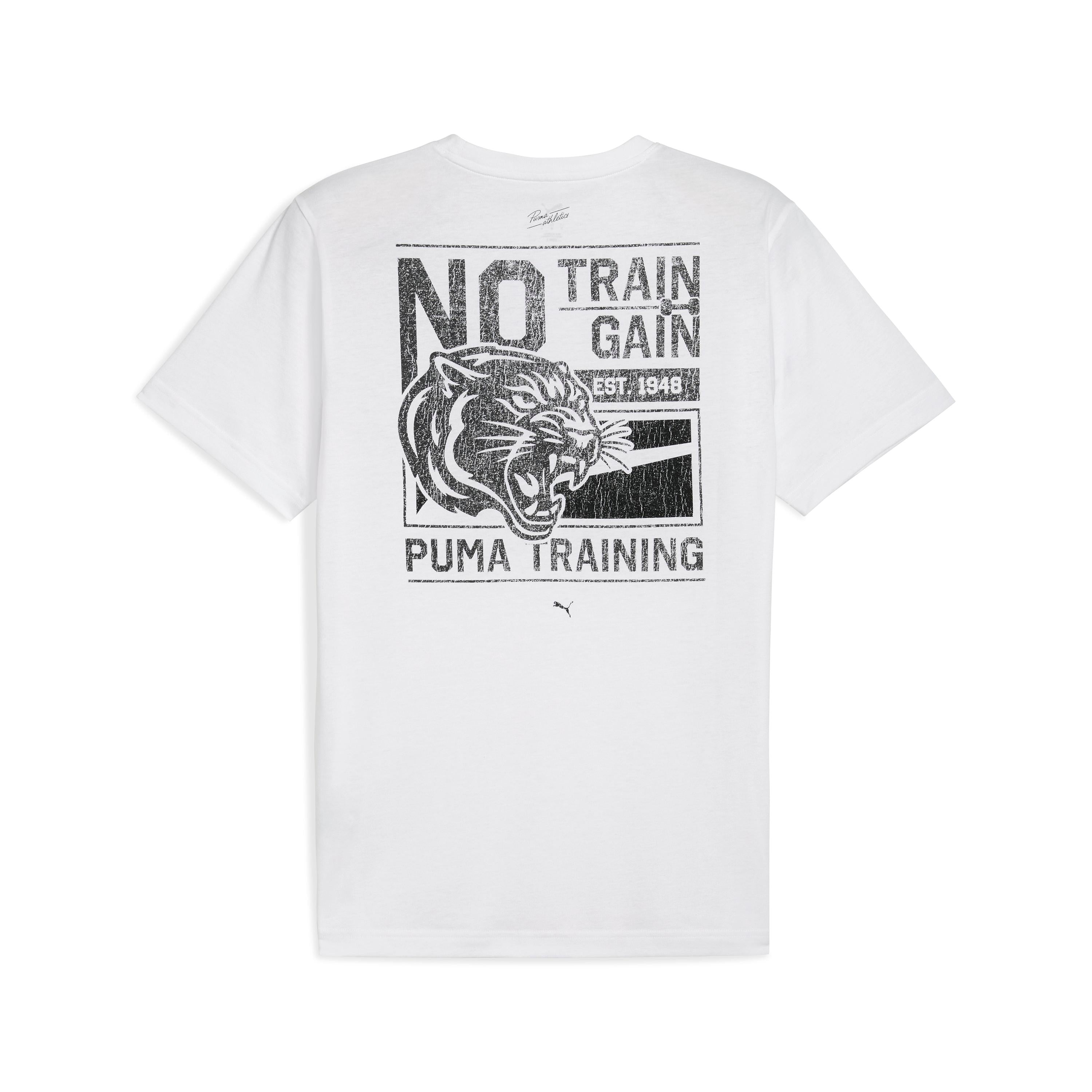 Puma Graphics Illustrated Beyaz Erkek T-Shirt
