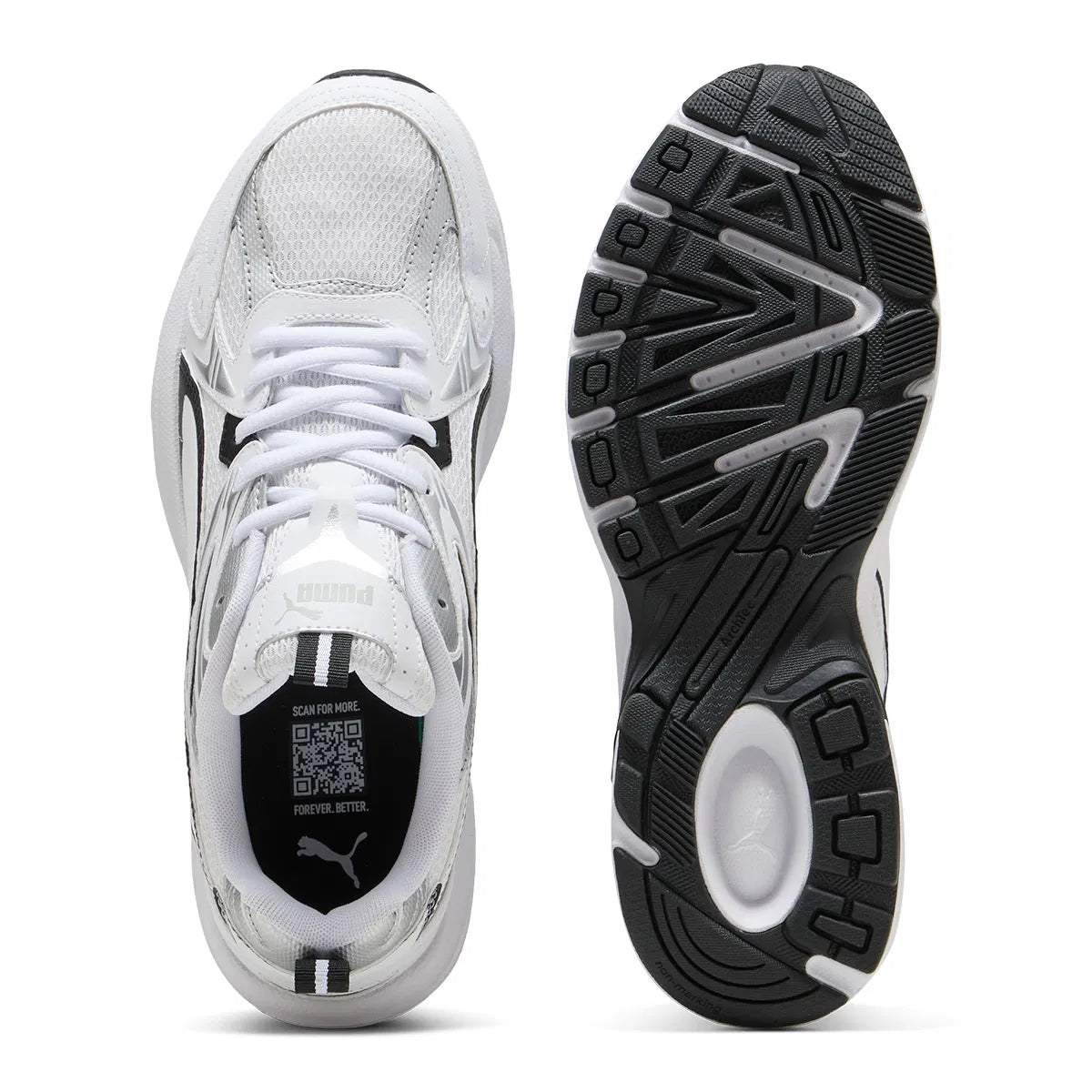 Puma Milenio Tech_ Çocuk - Unisex Beyaz Sneaker