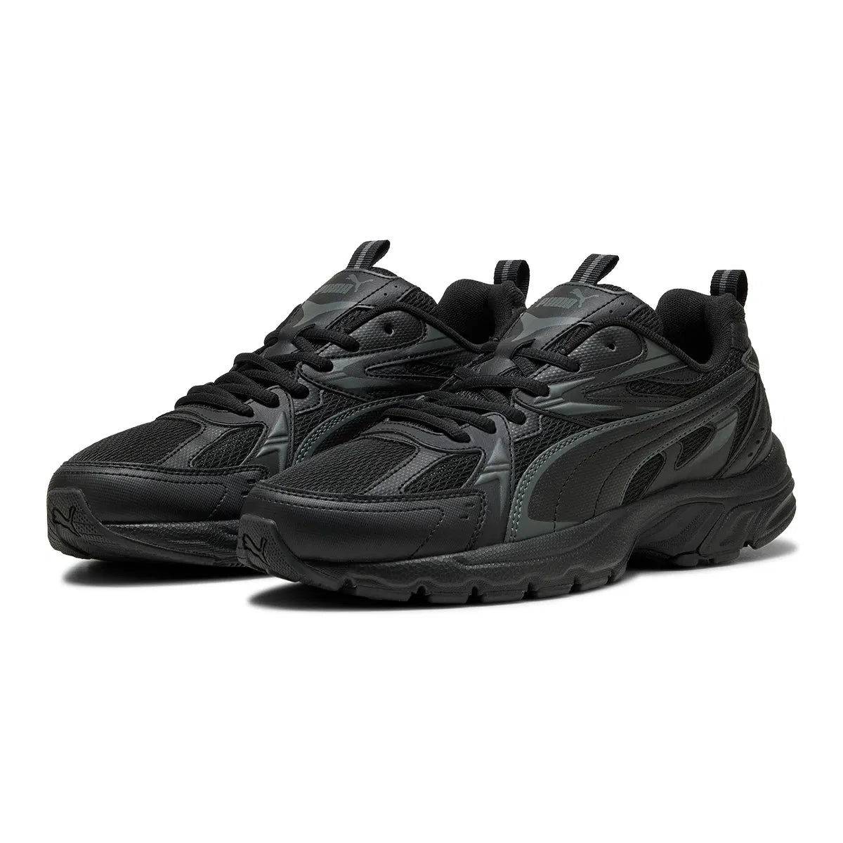 Puma Milenio Tech_ Çocuk - Unisex Siyah Sneaker