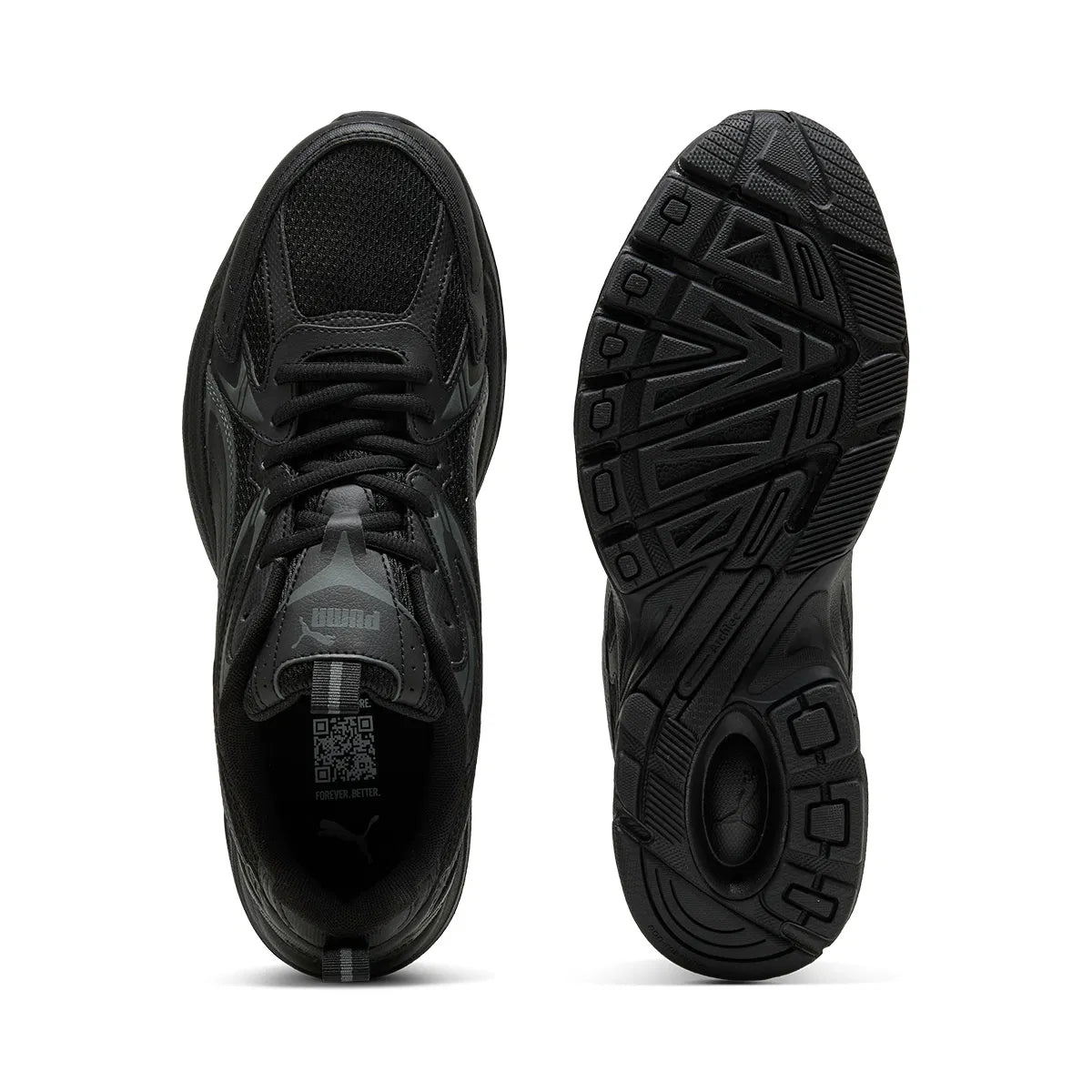 Puma Milenio Tech_ Çocuk - Unisex Siyah Sneaker