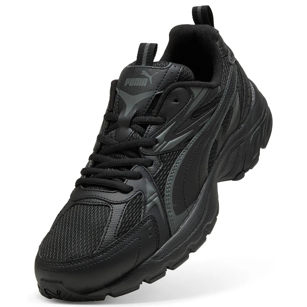 Puma Milenio Tech_ Çocuk - Unisex Siyah Sneaker