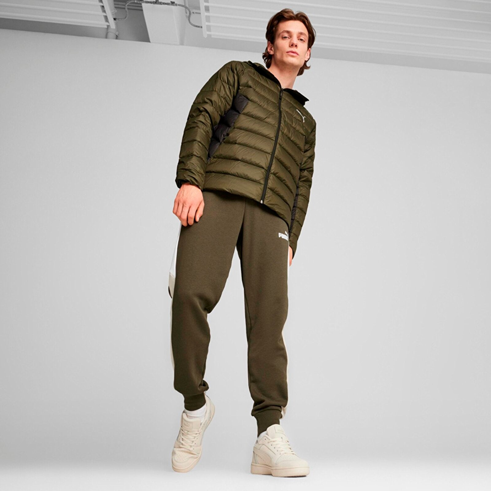 Puma Packlite Erkek Mont - Yeşil
