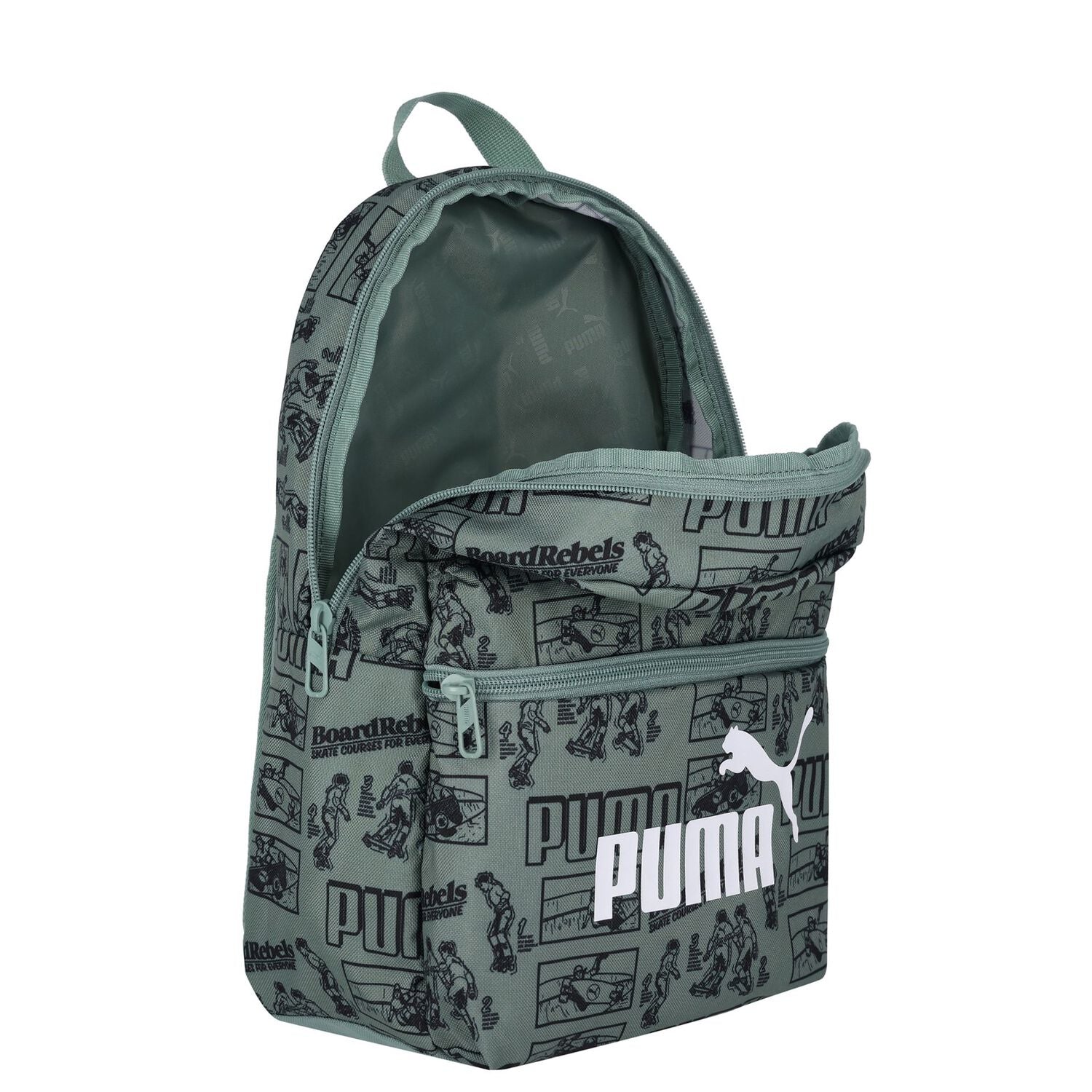 Puma Phase AOP S  Yeşil Çocuk - Unisex Sırt Çantası