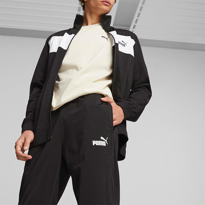 Puma Poly Siyah Erkek Eşofman Takımı