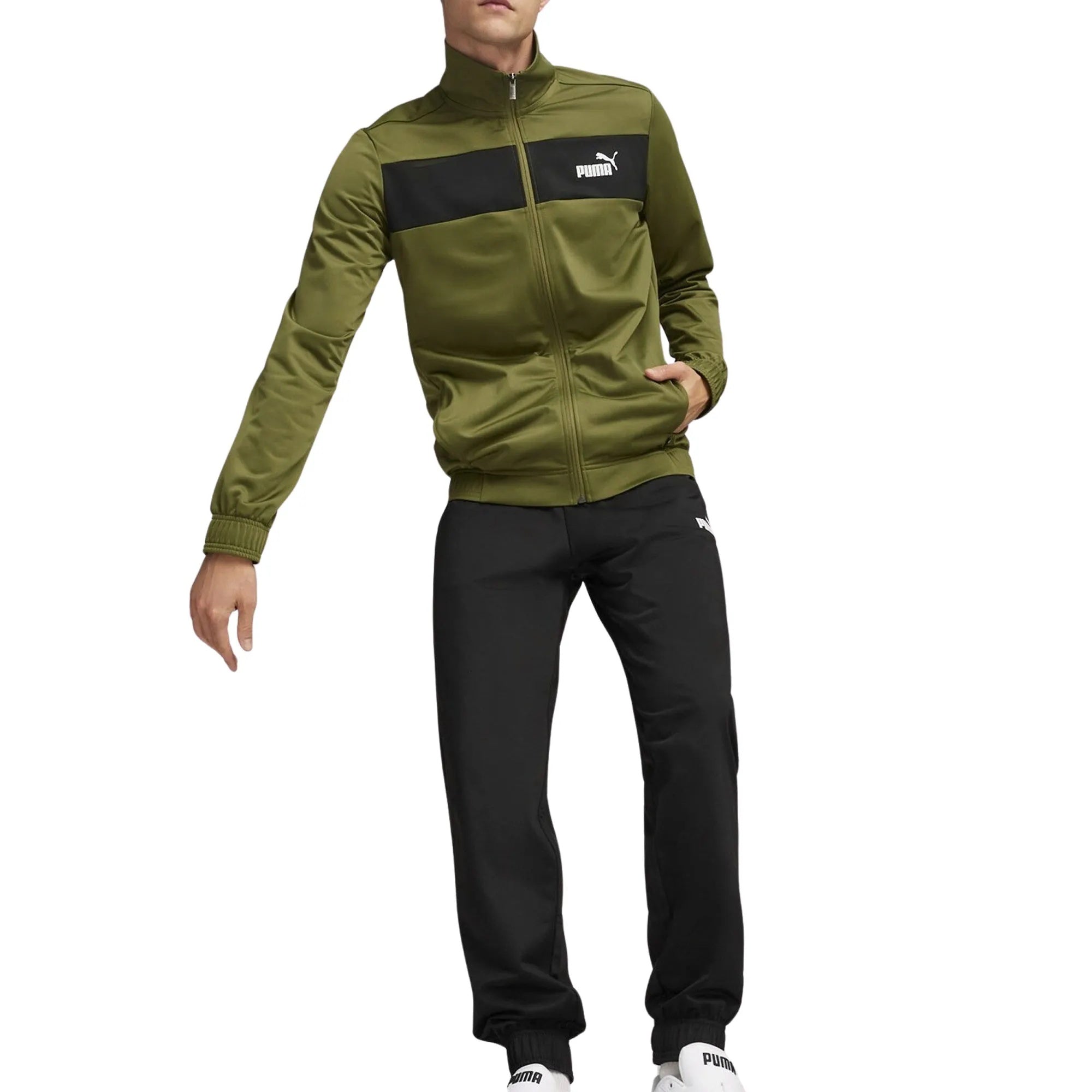 Puma Poly Erkek Eşofman Takımı - Yeşil