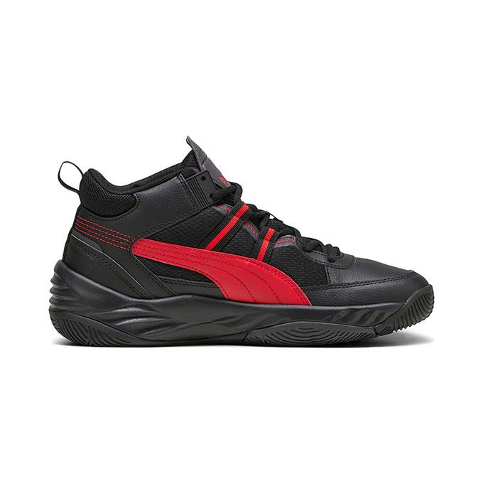 Puma Rebound Future Nextgen Erkek Puma Black-For All Time Red-Dark Coal Sneaker