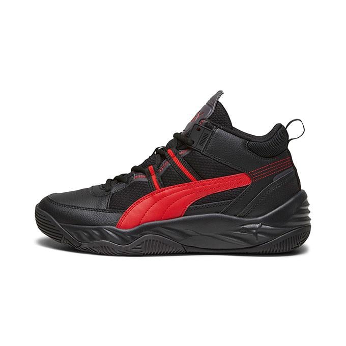Puma Rebound Future Nextgen Erkek Puma Black-For All Time Red-Dark Coal Sneaker
