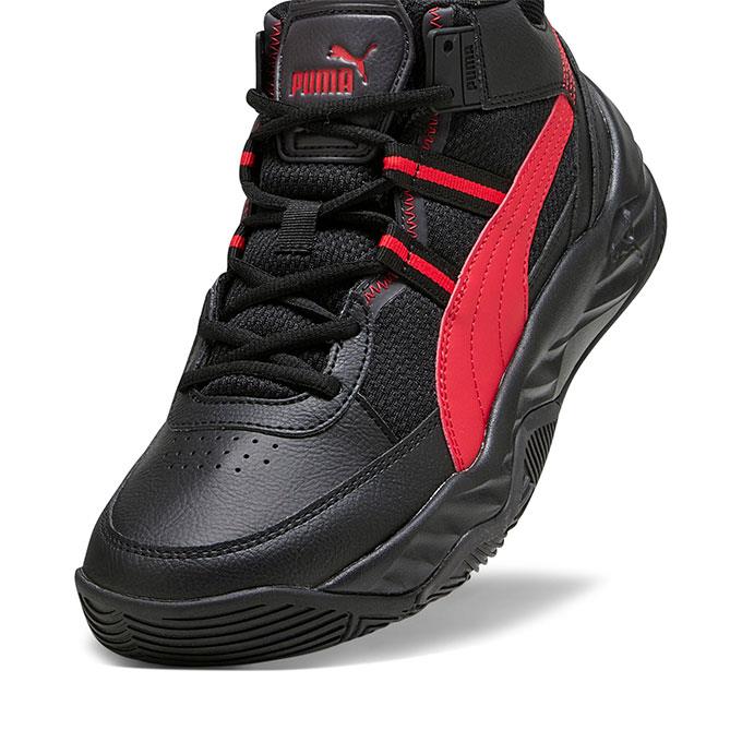 Puma Rebound Future Nextgen Erkek Puma Black-For All Time Red-Dark Coal Sneaker