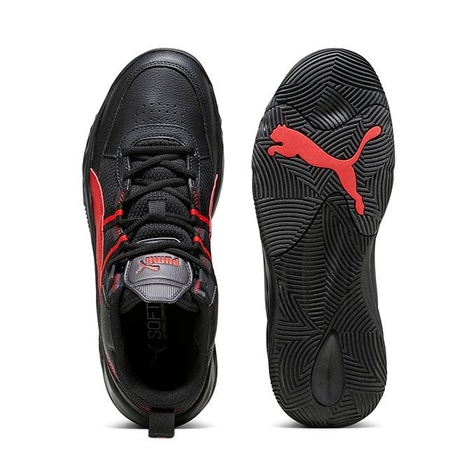 Puma Rebound Future Nextgen Erkek Puma Black-For All Time Red-Dark Coal Sneaker