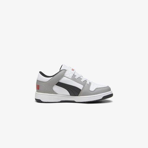 Puma Rebound Layup Low Unisex Çocuk Sneaker - Beyaz