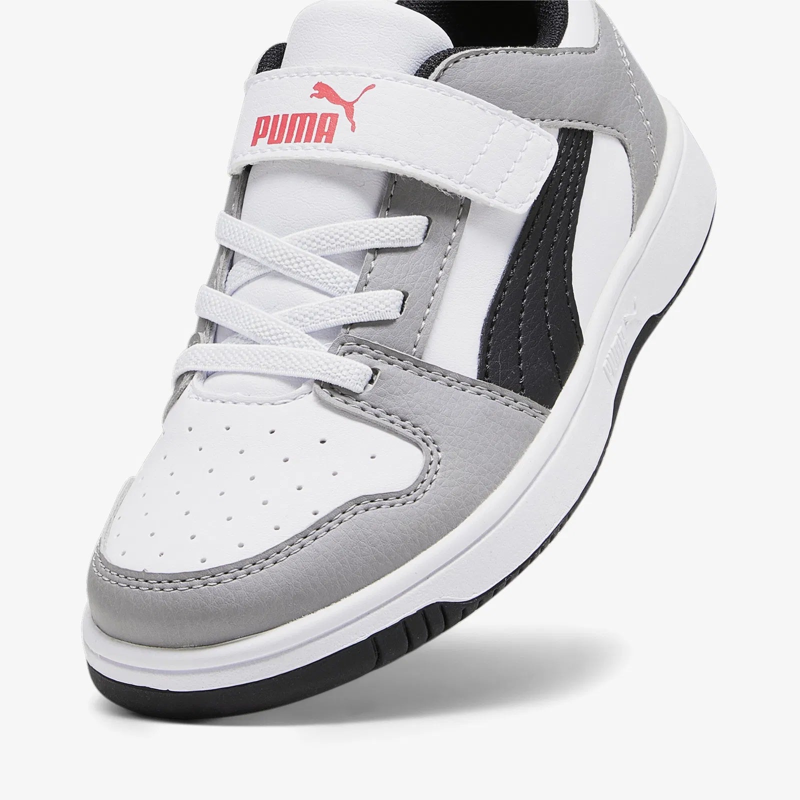 Puma Rebound Layup Low Unisex Çocuk Sneaker - Beyaz