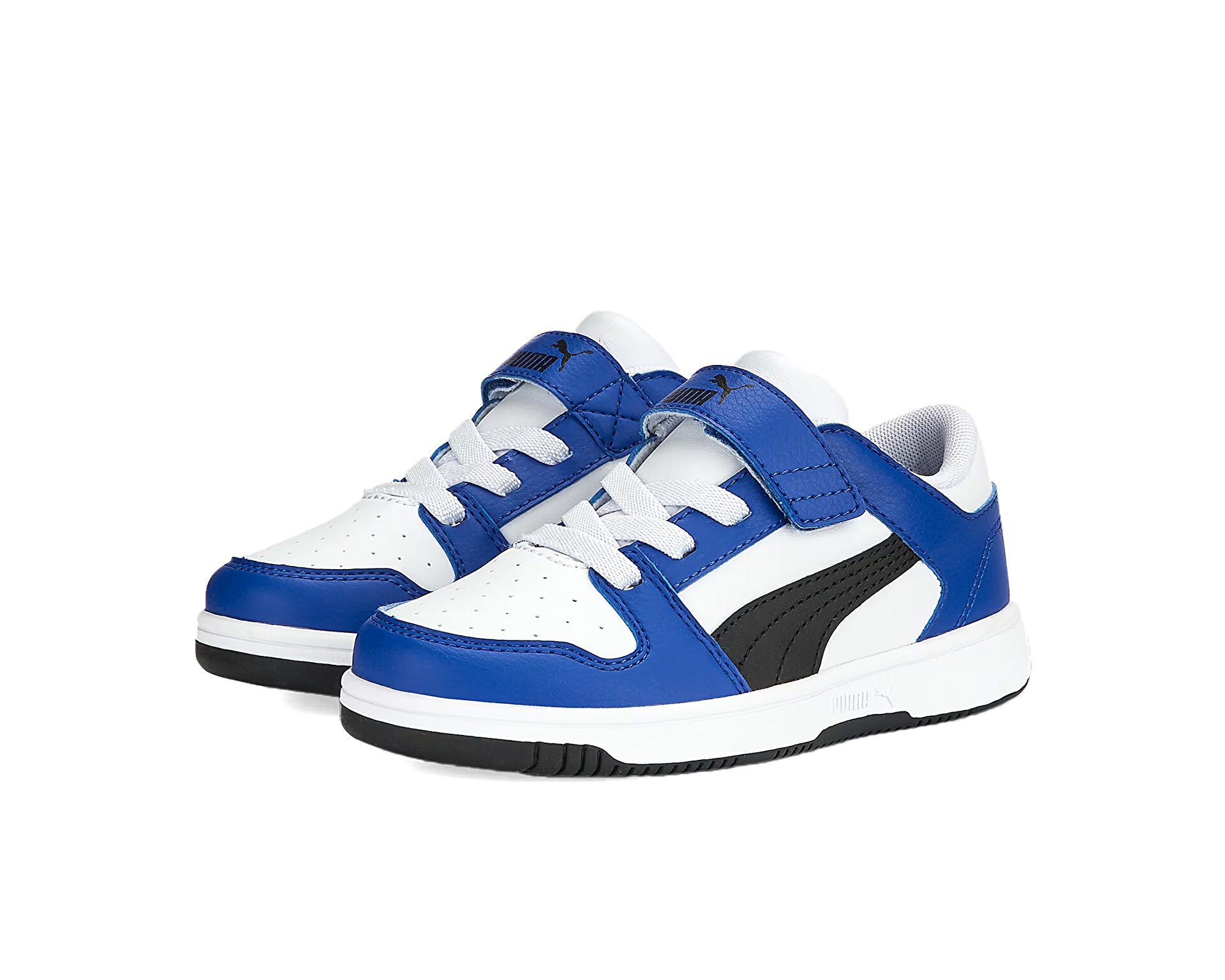 Puma Rebound Layup Low Unisex Çocuk Sneaker - Çok Renkli