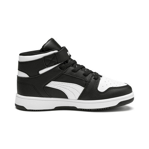 Puma Rebound Layup V Unisex Çocuk Sneaker - Siyah