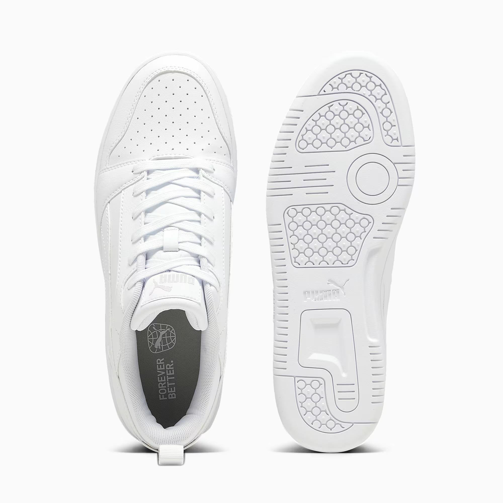 Puma Rebound V6 Low Unisex Sneaker - Beyaz