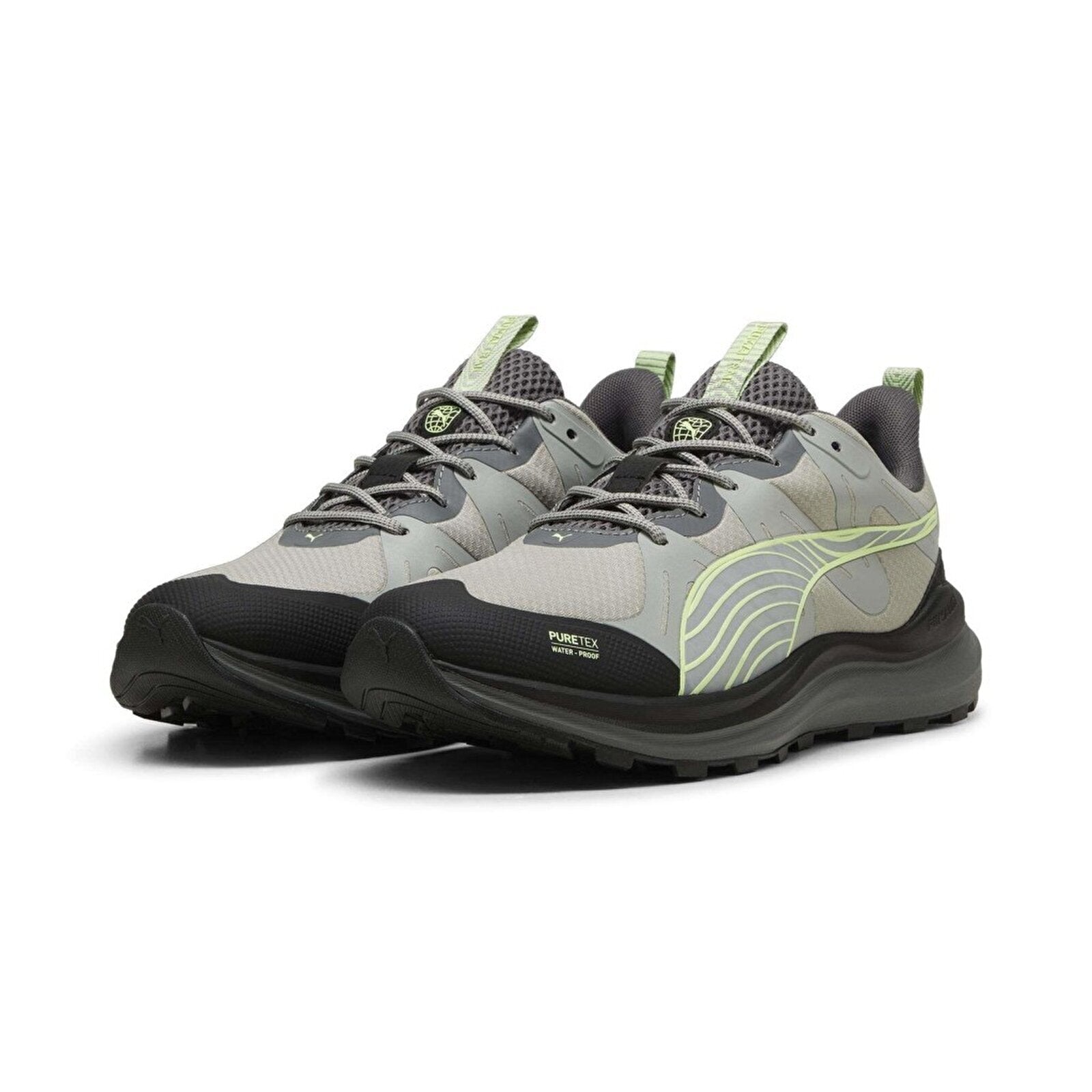 Puma Reflect Lite Trail PTX Erkek Trail Ayakkabısı - Gri