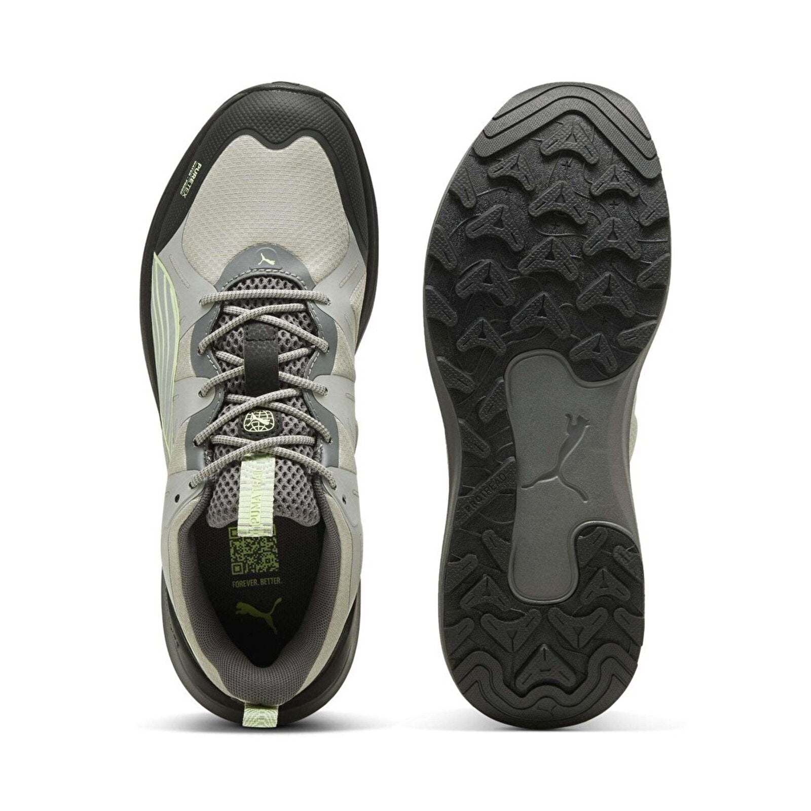 Puma Reflect Lite Trail PTX Erkek Trail Ayakkabısı - Gri