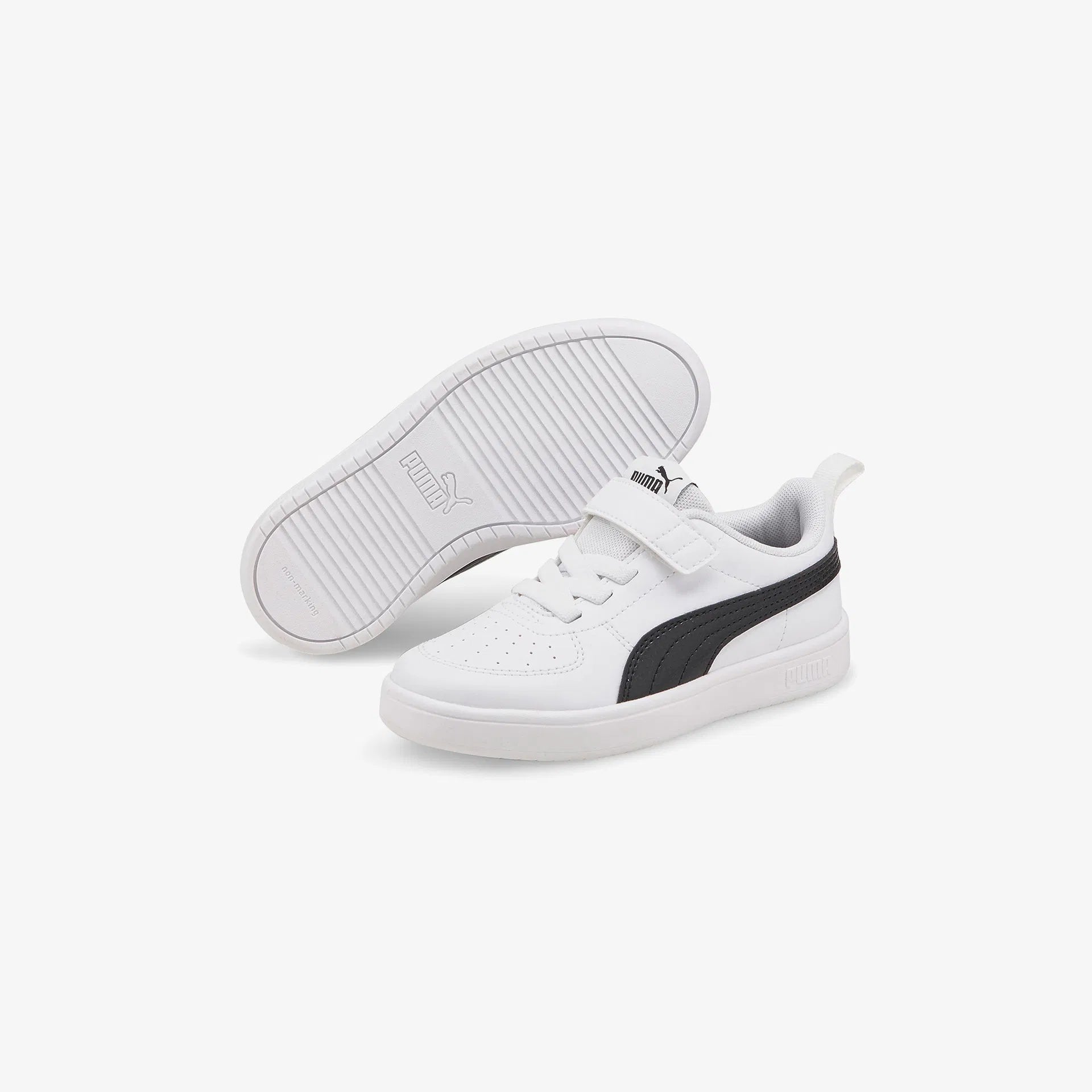Puma Rickie AC Unisex Çocuk Sneaker - Beyaz