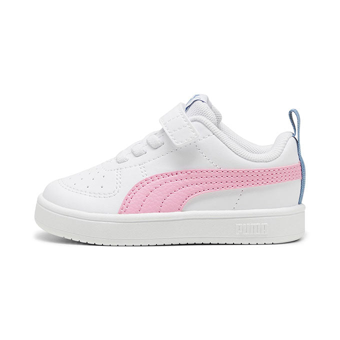 Puma Rickie Ac+ Inf Çocuk - Unisex Puma White-Pink Lilac-Blue Sneaker