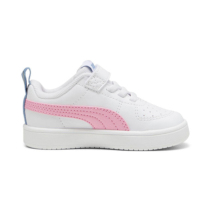 Puma Rickie Ac+ Inf Çocuk - Unisex Puma White-Pink Lilac-Blue Sneaker
