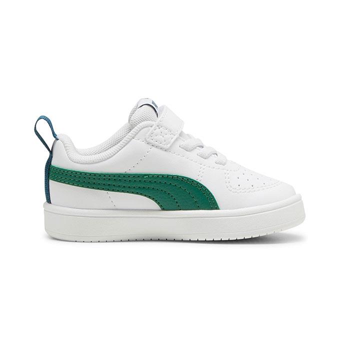 Puma Rickie Ac+ Inf Çocuk - Unisex Puma White-Vine-Ocean Tropic Sneaker