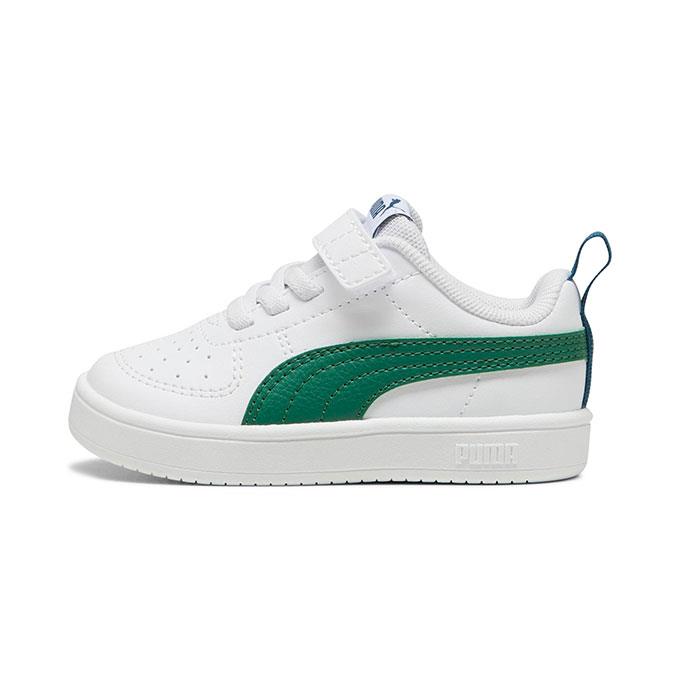 Puma Rickie Ac+ Inf Çocuk - Unisex Puma White-Vine-Ocean Tropic Sneaker