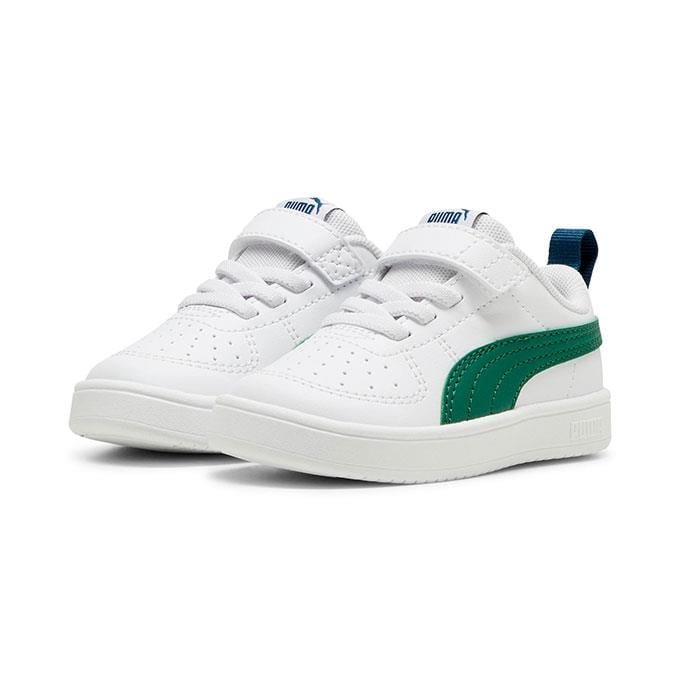 Puma Rickie Ac+ Inf Çocuk - Unisex Puma White-Vine-Ocean Tropic Sneaker