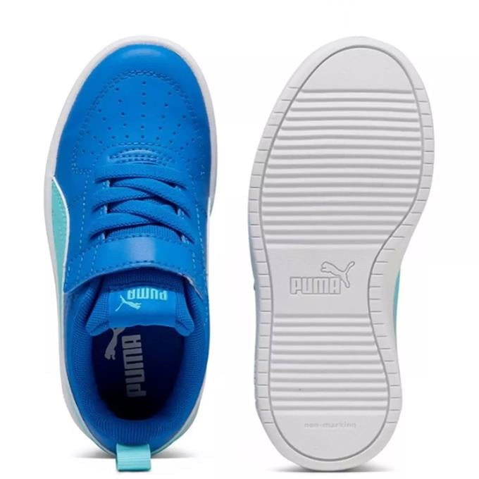 Puma Rickie Ac+ Ps Çocuk - Unisex Puma Team Royal-Team Aqua-Puma White Sneaker