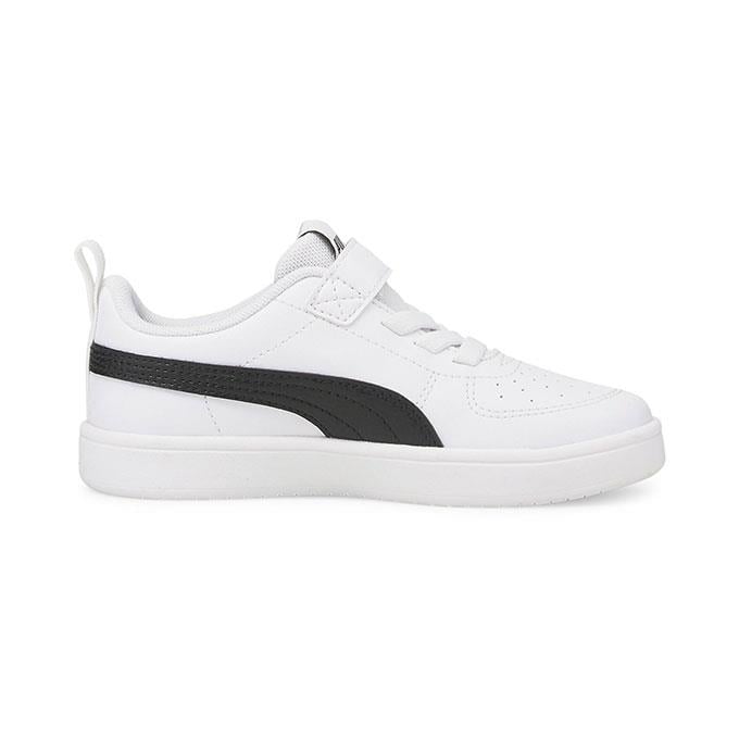 Puma Rickie Ac+ Ps Çocuk - Unisex Puma White-Puma Black Sneaker